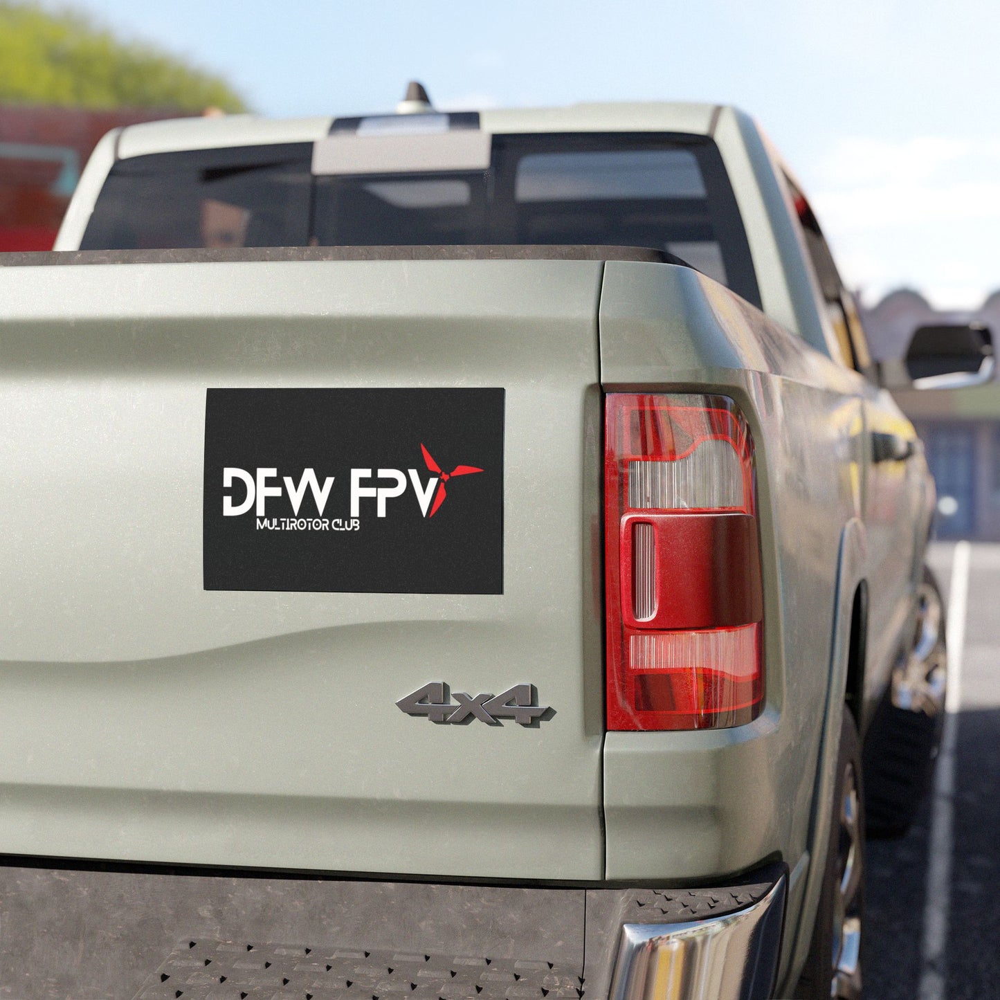 DFWFPV Car Magnets - Black Bkg