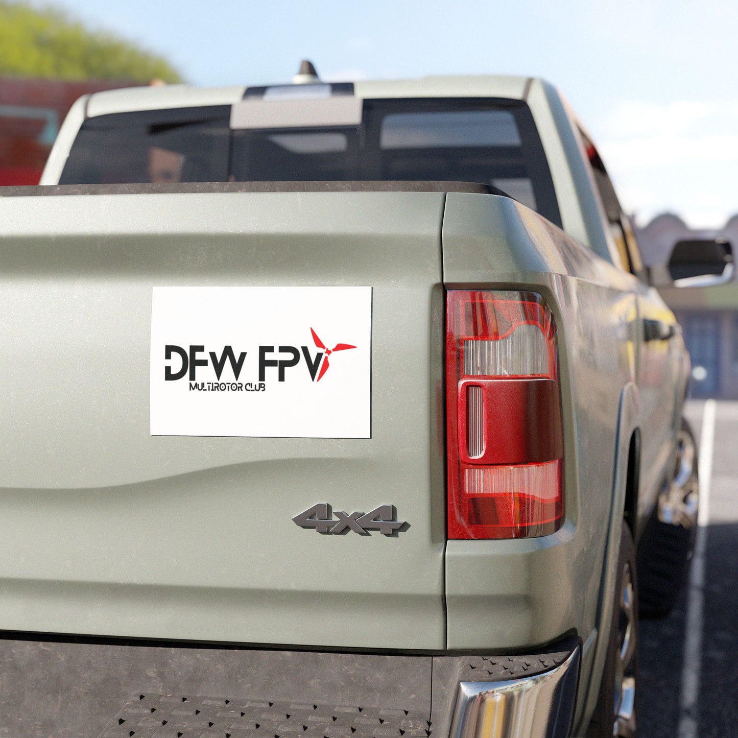 DFWFPV Car Magnets - White Bkg